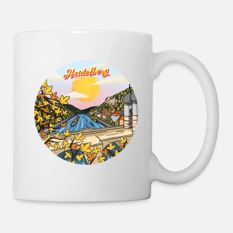 Heidelberg - Tasse - Weiß