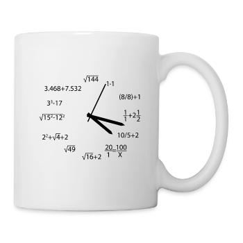Math time fun school gift - Mug - white - Right