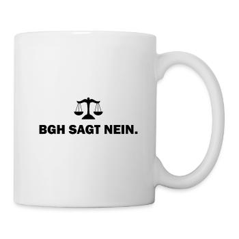 Anwalt Jura Spruch Beruf Geschenk - Tasse - Weiß - Rechts