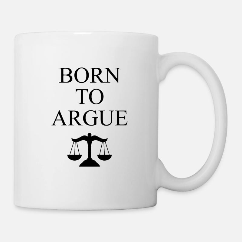 Advokat jurist siger profession gave - Mugg - vit