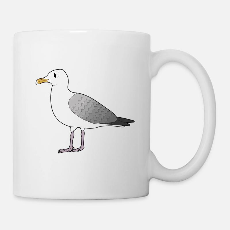 MÖWE - Tasse - Weiß