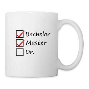 Phd university degree gift - Mug - white - Right