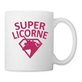 super unicorn - Mug - white - Right