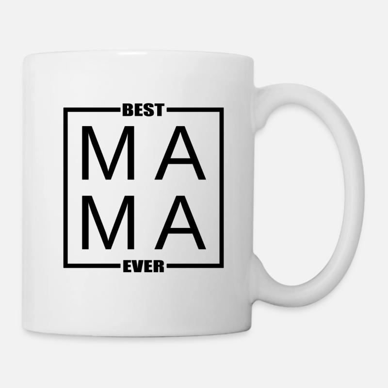 Beste Mama Muttertag Geschenk - Tasse - Weiß