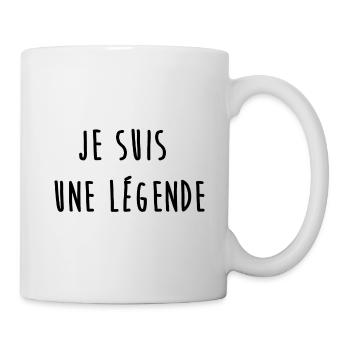 Je suis une légende - Mug blanc - blanc - Droite