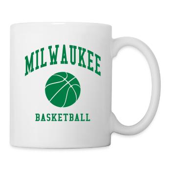 Milwaukee Basketball - Tasse - Weiß - Rechts