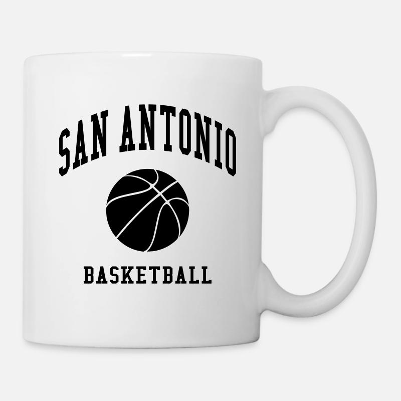 San Antonio basketball - Mug - white