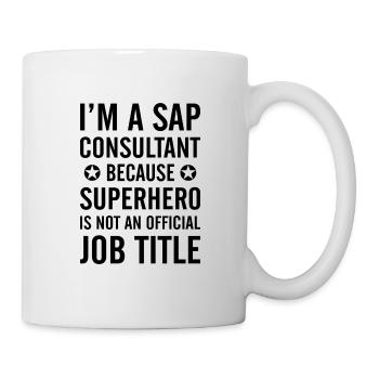 I'm a sap consultant accountant profession gift - Mug - white - Right