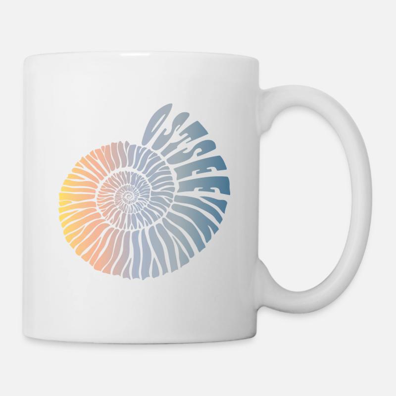 Ostsee (Schnecken-Edition) - Tasse - Weiß