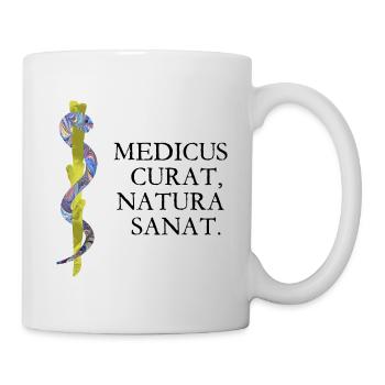 behandeln möge der doktor heilen möge die schwarz - Tasse - Weiß - Rechts