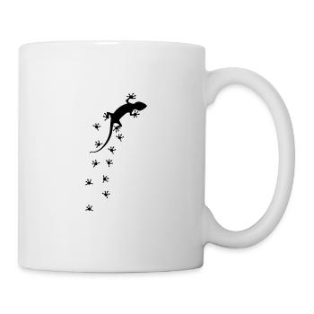 Reptile lizard gift saying - Mug - white - Right
