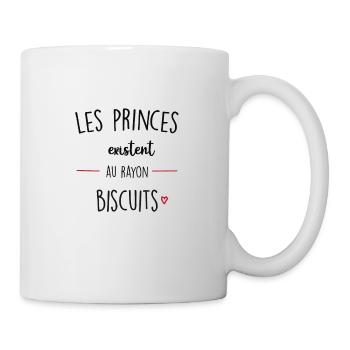 les princes - Mug blanc - blanc - Droite