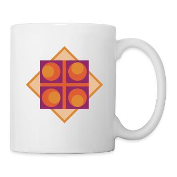 pattern Nr 1 - Tasse - Weiß - Rechts