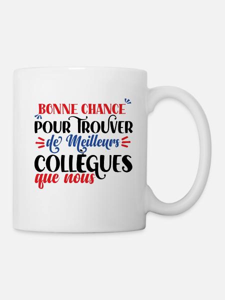 Idée cadeau départ retraite, métier, profession - Mug blanc - blanc