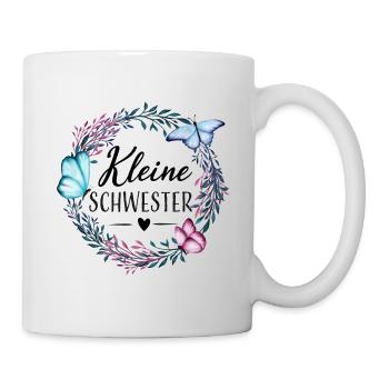 Little Sister Flower Vine Girl Gift - Mug - white - Right