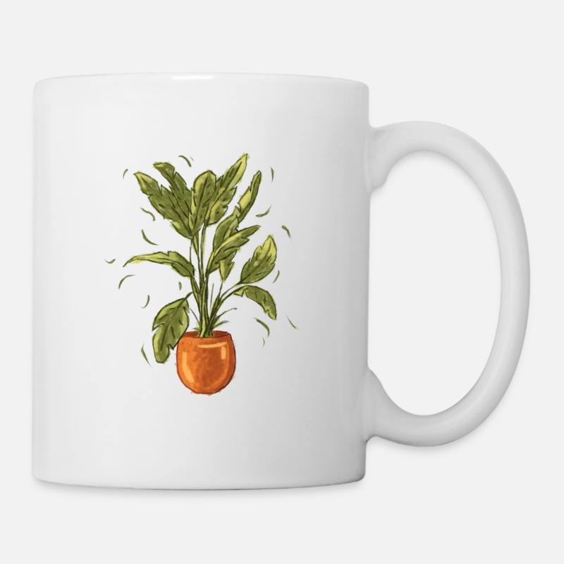 Plante - Mug blanc - blanc