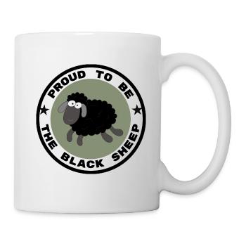 PROUD TO BE THE BLACK SHEEP - Mug - white - Right