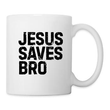 Jésus saves bro Jésus Faith don foi - Mug blanc - blanc - Droite