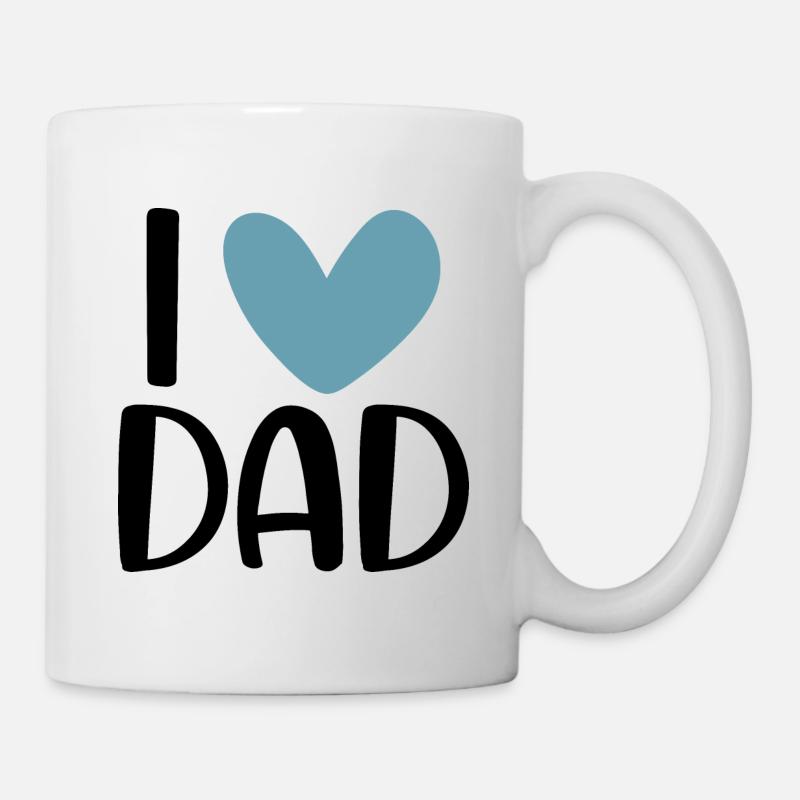 J’aime papa - Mug blanc - blanc