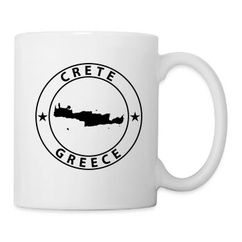 Kreta - Tasse - Weiß - Rechts