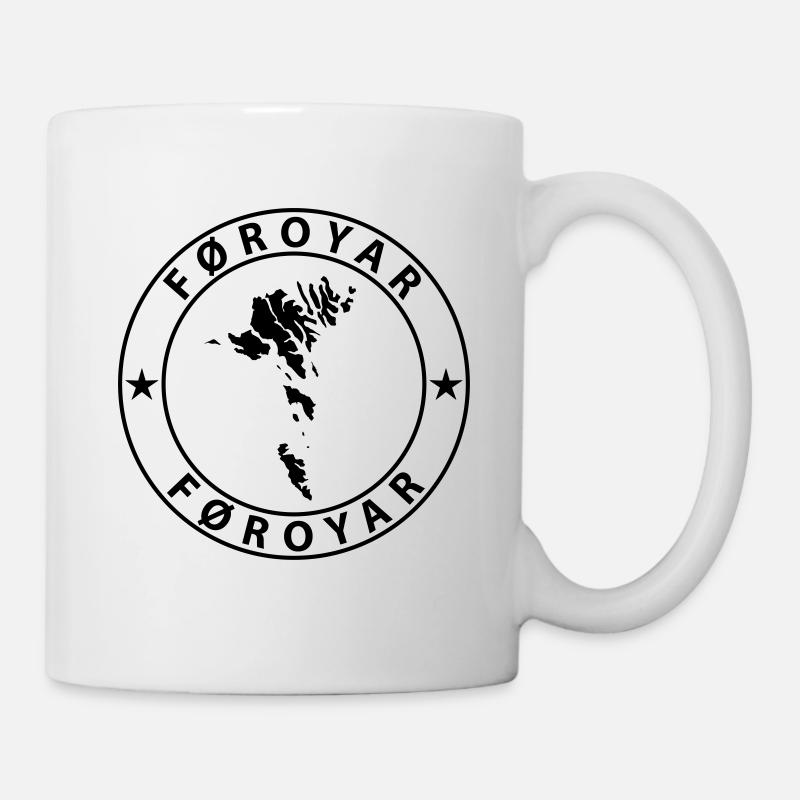 Färöer Inseln - Tasse - Weiß