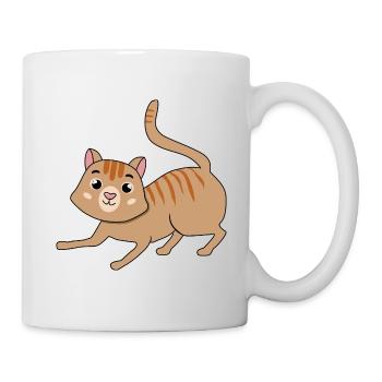 Cat - Mug - white - Right