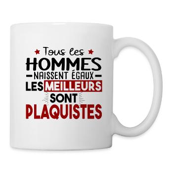 Plaquiste Métier Cadeau Humour - Mug blanc - blanc - Droite
