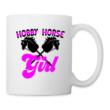 Color changeable | Hobby Horse Girl | Hobby Horsing - Mug - white - Right