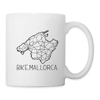 Mallorca Radfahren Rennrad Mountainbike Triathlon - Tasse - Weiß - Rechts