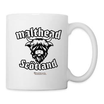 Whisky Malthead Highland Cow - Mug - white - Right