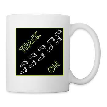 Hiking - Track on - Mug - white - Right
