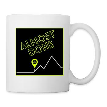 Hiking - Almost done - Mug - white - Right