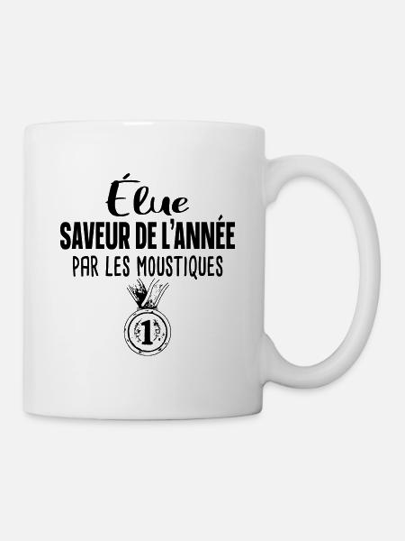 Moustique Insecte Piquer Cadeau Humour Suceur - Mug blanc - blanc