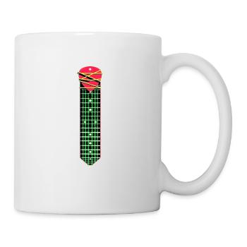 GITARRE KRAWATTE - Tasse - Weiß - Rechts