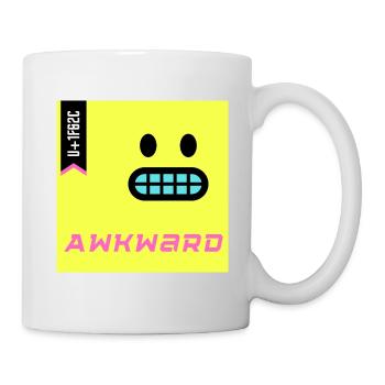 Emoji Day 2022 - Emoji Awkward - Design B - Mug - white - Right