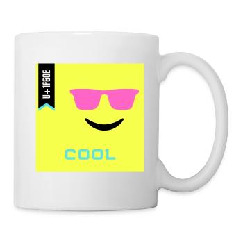 Emoji Day 2022 - Emoji Cool - Design A - Mug - white - Right