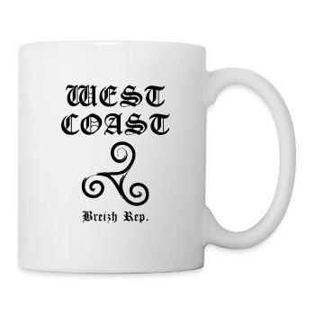 west coastBreizh - Mug - white - Right