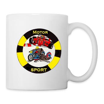 Motor, Sport, Car, Motorcycle, Wiltsch, Switzerland - Mug - white - Right