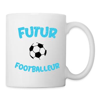 Humor birth sport football Future Footballer - Mug - white - Right
