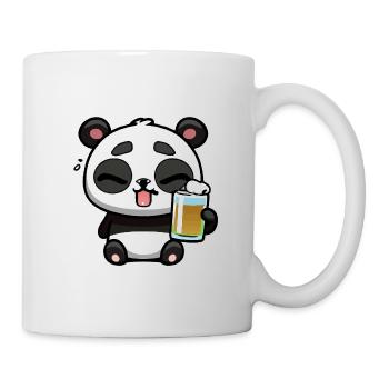 Panda Beer Kawai - Mug - white - Right