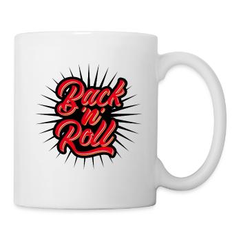 Back n Roll - Baking, Baker - Mug - white - Right