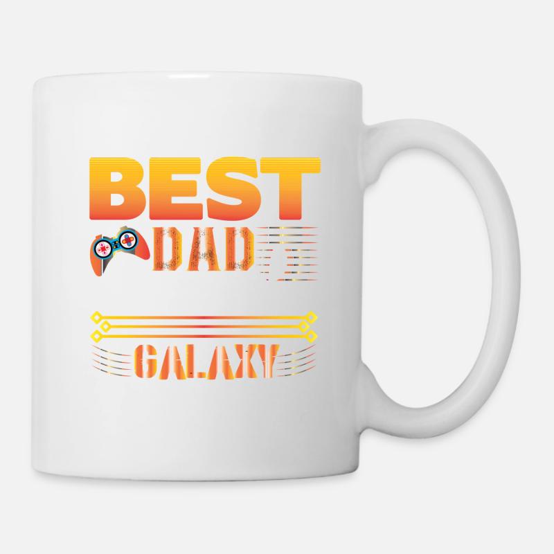Bester Vater in der Galaxie - Tasse - Weiß