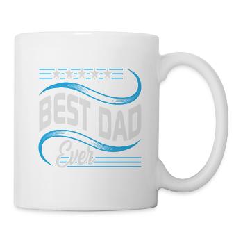 Meilleur père jamais amoureux de la fête des pères - Fête des pères - Mug blanc - blanc - Droite