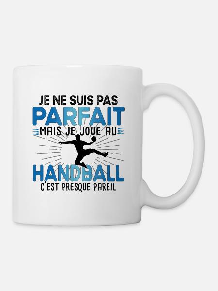 Handball Handballeur sport balle sportif humour - Mug blanc - blanc