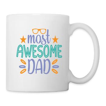 Größter Vater - Vatertag - Tasse - Weiß - Rechts
