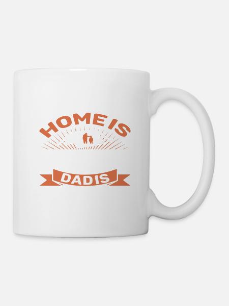 Día del Padre - Kop/krus - hvid