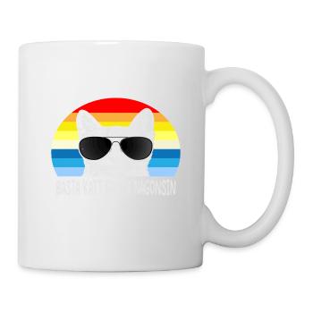 Best cat dad ever best cat dad kitten - Mug - white - Right