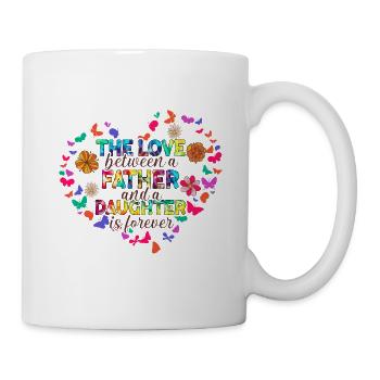 father and daughter / father / daughter / gift - Mug - white - Right