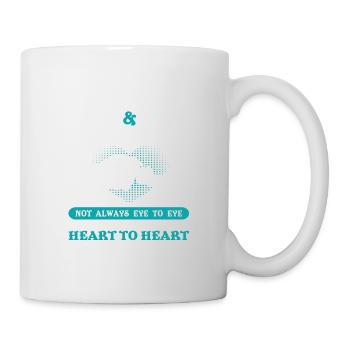 Vater und Tochter - Tasse - Weiß - Rechts