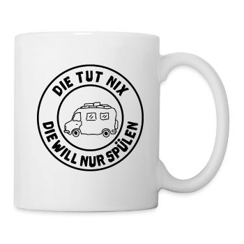 die tut nix wohnmobil - Tasse - Weiß - Rechts